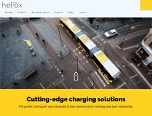 Tablet Screenshot of heliox.nl